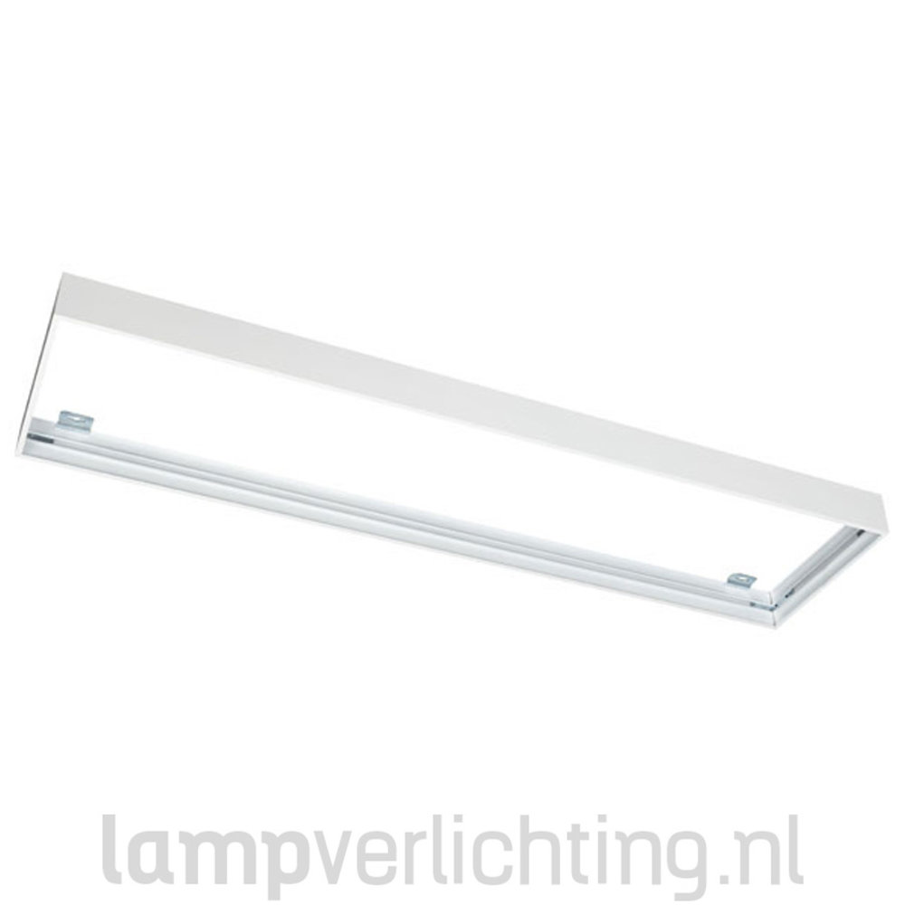 Opbouwframe voor LED Paneel 120x30 cm Opbouwframe voor LED Paneel 120x30 cm