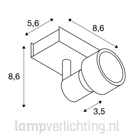 Spot Plafond GU10 U1 Spot Plafond GU10 U1