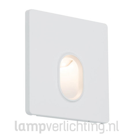 Vierkante Wandspot voor Inbouwdoos 230V Vierkante Wandspot voor Inbouwdoos 230V