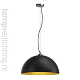 Hanglamp Dome XL zwart-goud Hanglamp Dome XL zwart-goud