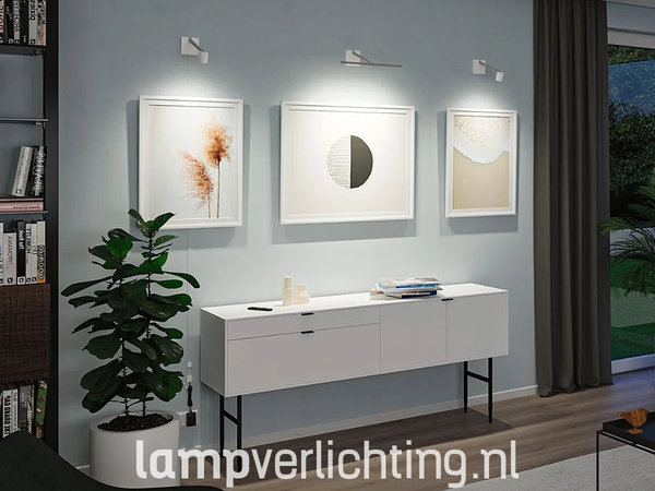 woensdag zij is bibliotheek Schilderijverlichting zonder snoer - Met aansluitset - Top innovatie -  LampVerlichting.nl