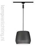 Lux Rail Hanglamp E27 Kap Mat-grijs Lux Rail Hanglamp E27 Kap Mat-grijs