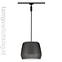 Lux Rail Hanglamp E27 Kap Mat-grijs Lux Rail Hanglamp E27 Kap Mat-grijs