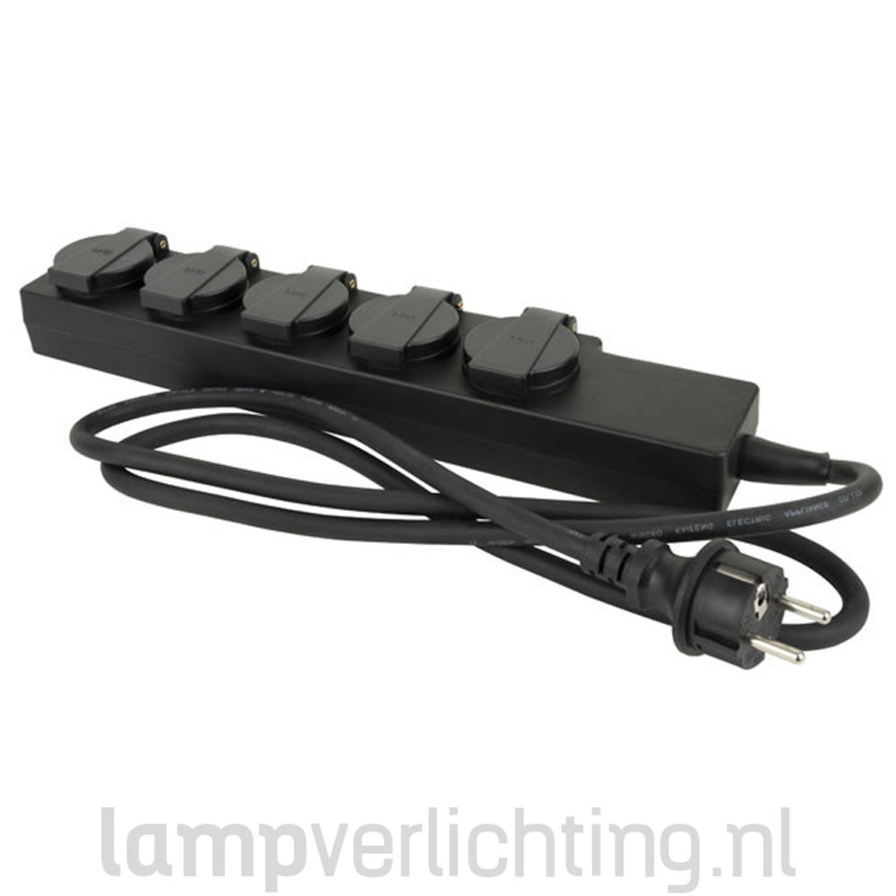 Stekkerdoos IP44 Spatwaterdicht Stekkerdoos IP44 Spatwaterdicht