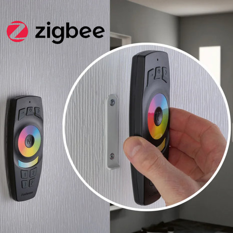 Afstandsbediening Zigbee Zwart Afstandsbediening Zigbee Zwart