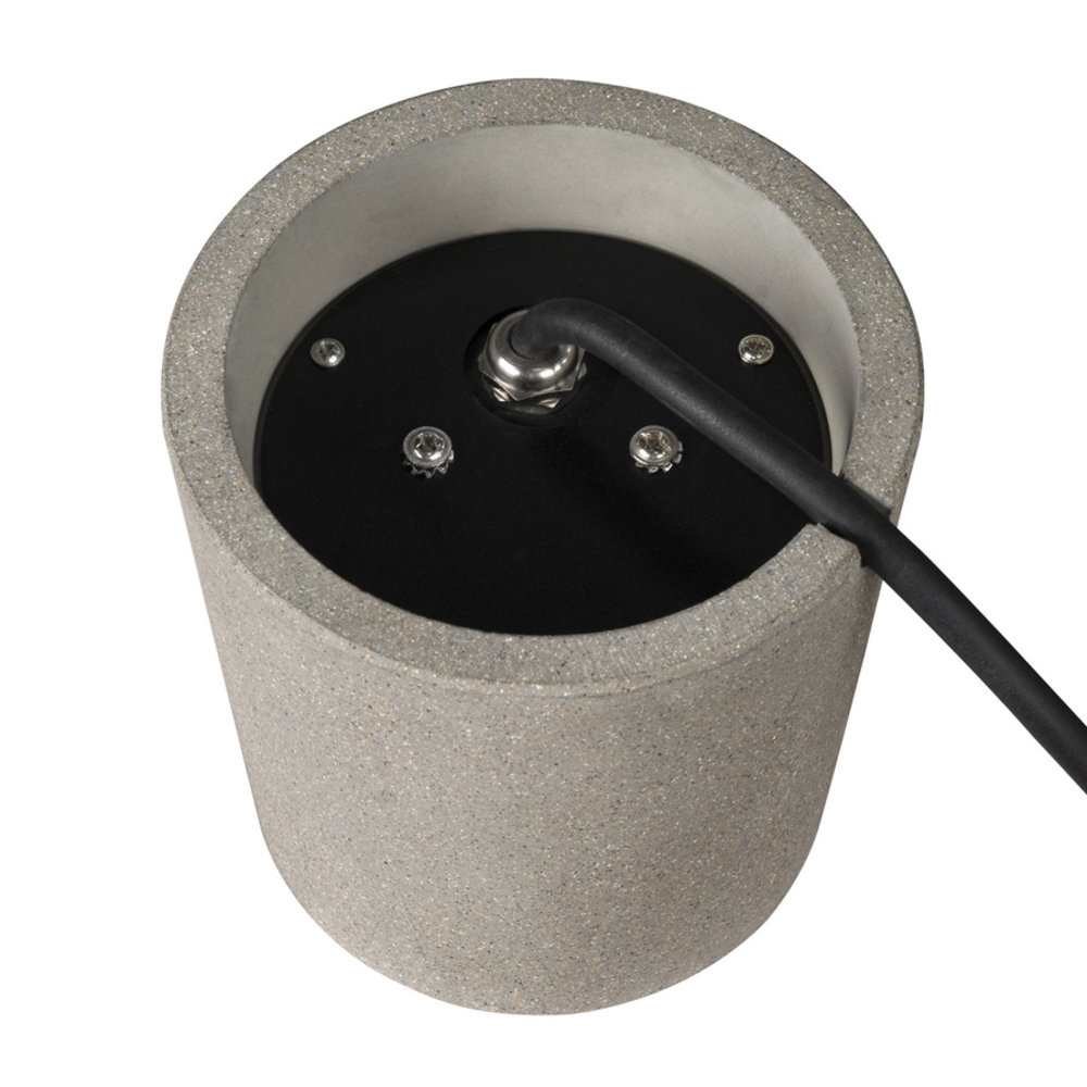 Vloerspot Rond Beton GU10 IP65