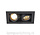 Inbouwspot Box GU10 Dubbel