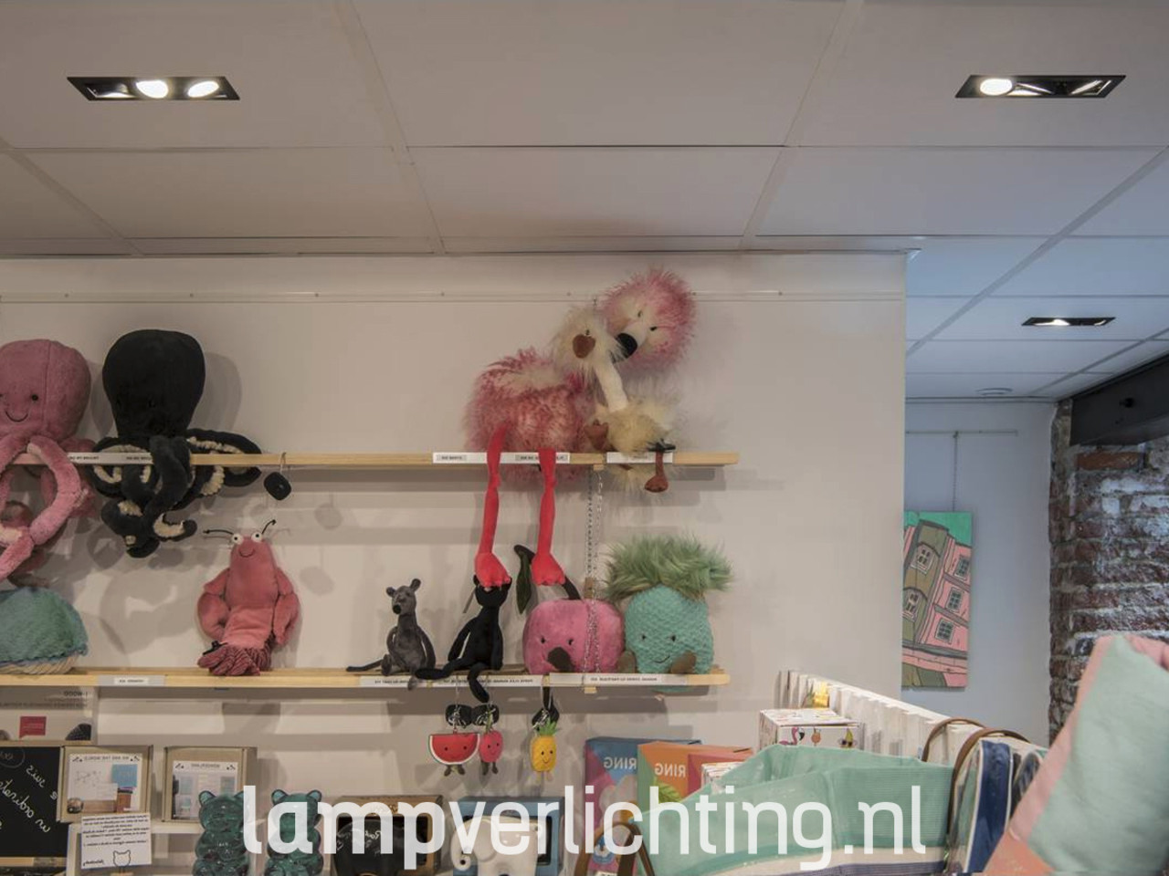 Inbouwspot Box GU10 Driedubbel