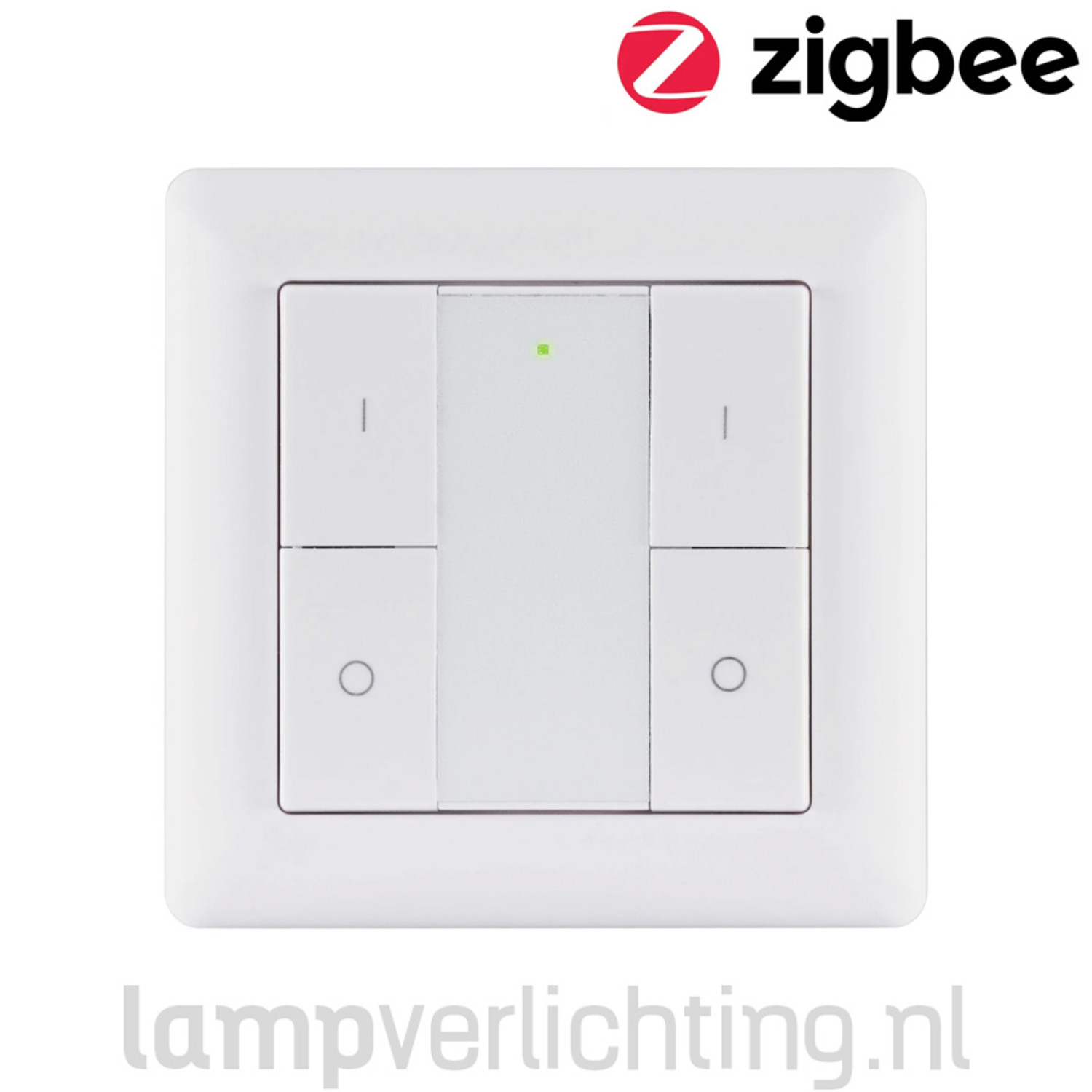 Wandschakelaar en Dimmer Zigbee - Bedien je Zigbee lampen zonder Hub LampVerlichting.nl