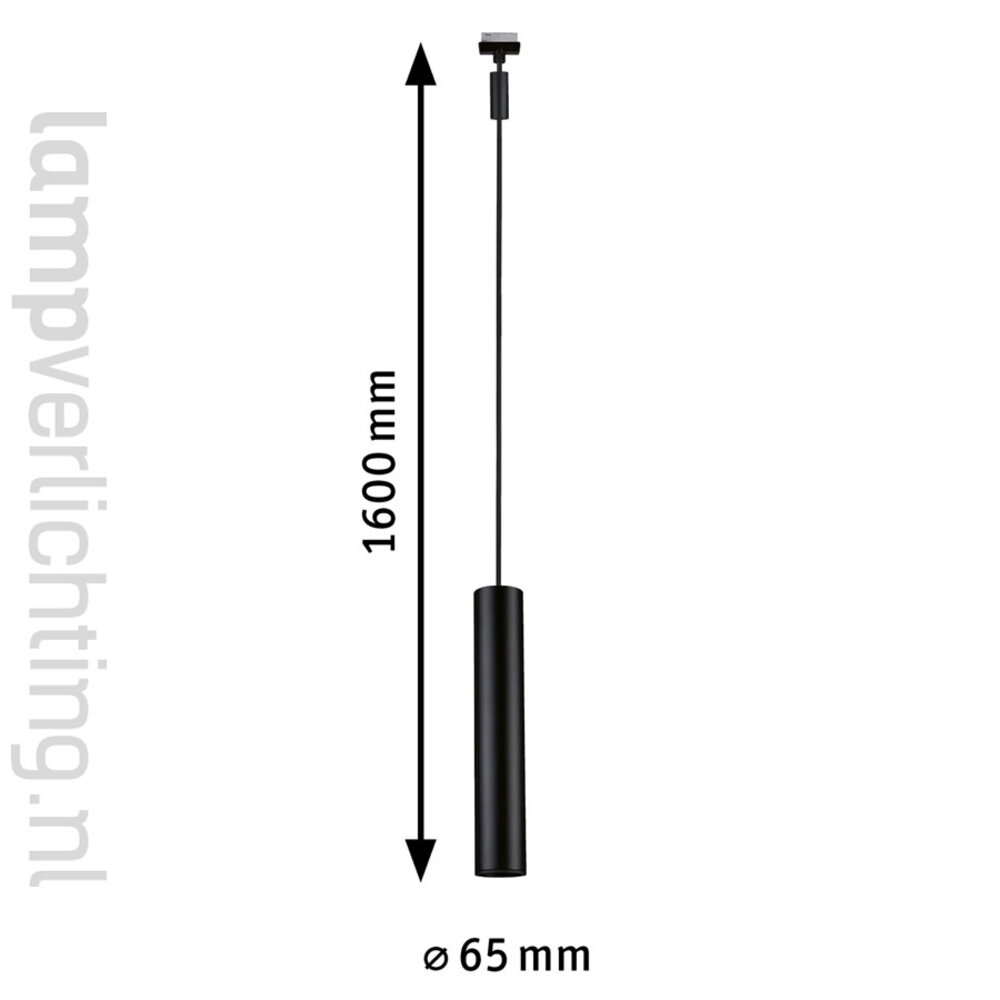 Lux Rail Hanglamp Koker GU10