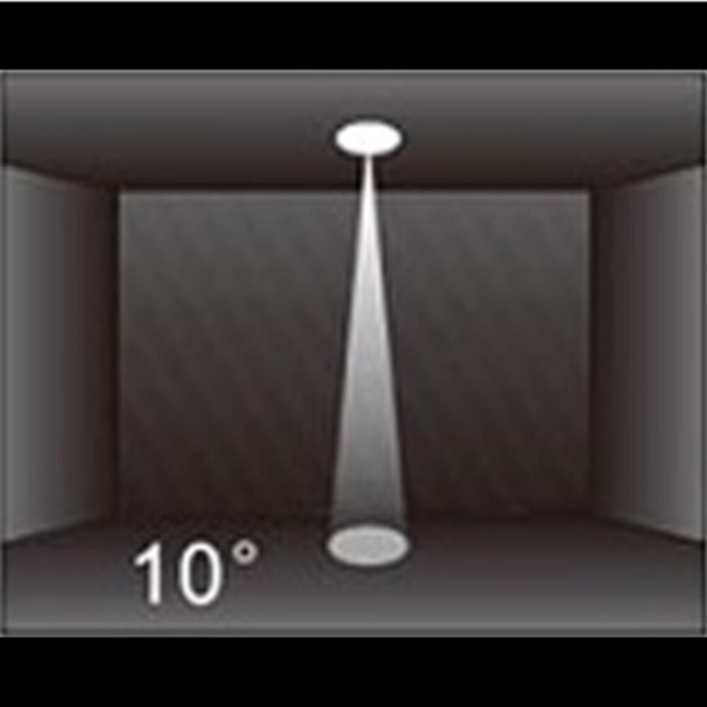 LED GU10 Dimbaar Smalle Lichtbundel 10 graden