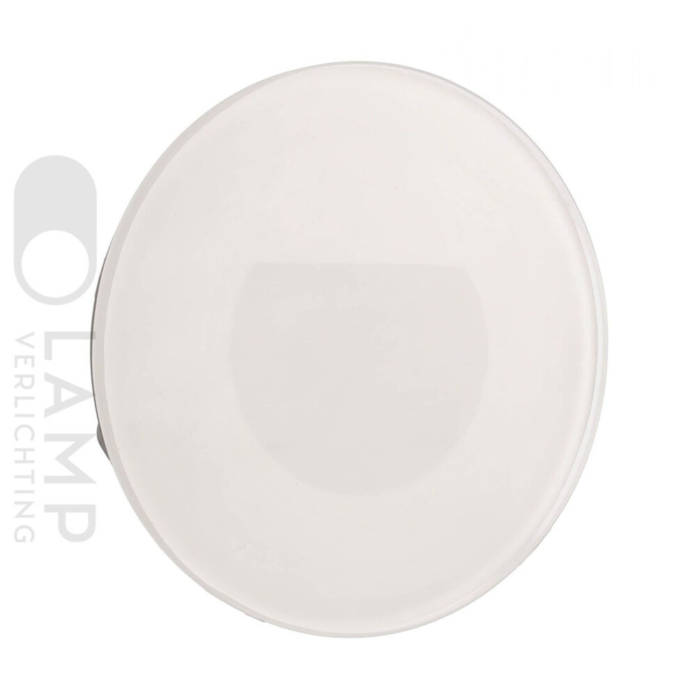 Wand Inbouwspot Dimbaar 230V Rond Glas Wand Inbouwspot Dimbaar 230V Rond Glas