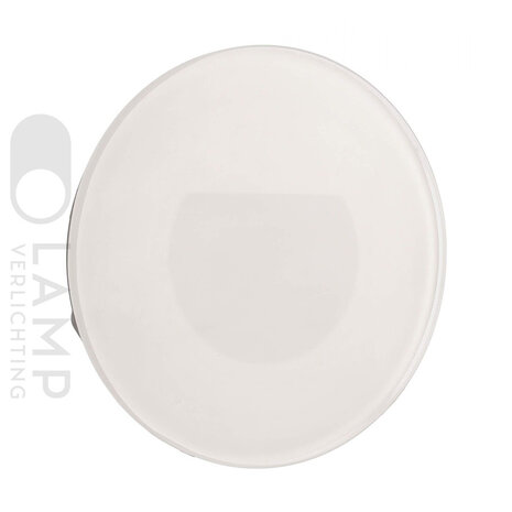 Wand Inbouwspot Dimbaar 230V Rond Glas Wand Inbouwspot Dimbaar 230V Rond Glas