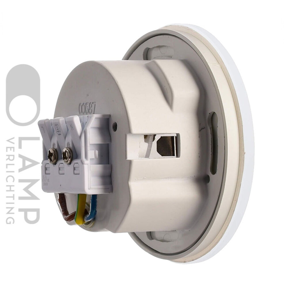 Wand Inbouwspot Dimbaar 230V Rond Glas Wand Inbouwspot Dimbaar 230V Rond Glas