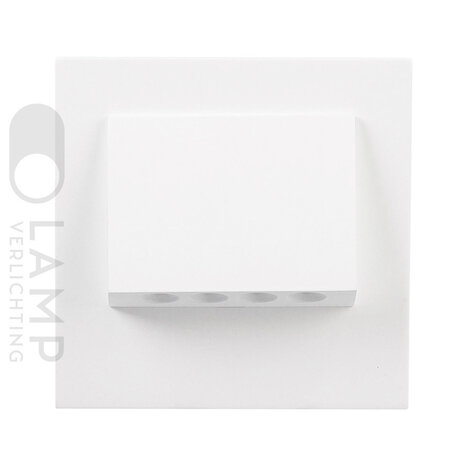 Wand Inbouwspot Trap Downlight Vierkant Wand Inbouwspot Trap Downlight Vierkant