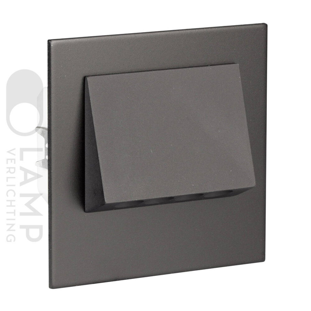 Wand Inbouwspot Trap Downlight Vierkant Wand Inbouwspot Trap Downlight Vierkant