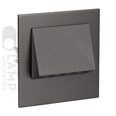 Wand Inbouwspot Trap Downlight Vierkant Wand Inbouwspot Trap Downlight Vierkant