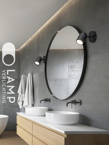 Opbouwspot Badkamer IP44 GU10 Opbouwspot Badkamer IP44 GU10