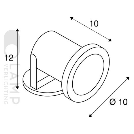 Tuinspot Rvs 12V IP67