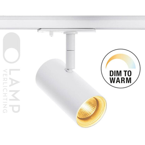 1-Fase Railspot LED Dim-to-warm 1-Fase Railspot LED Dim-to-warm