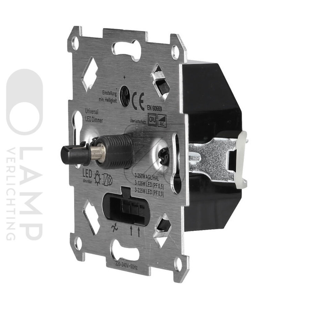 LED Dimmer Universeel 230V 3-225W LED Dimmer Universeel 230V 3-225W
