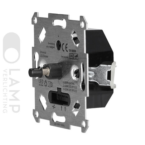 LED Dimmer Universeel 230V 3-225W LED Dimmer Universeel 230V 3-225W