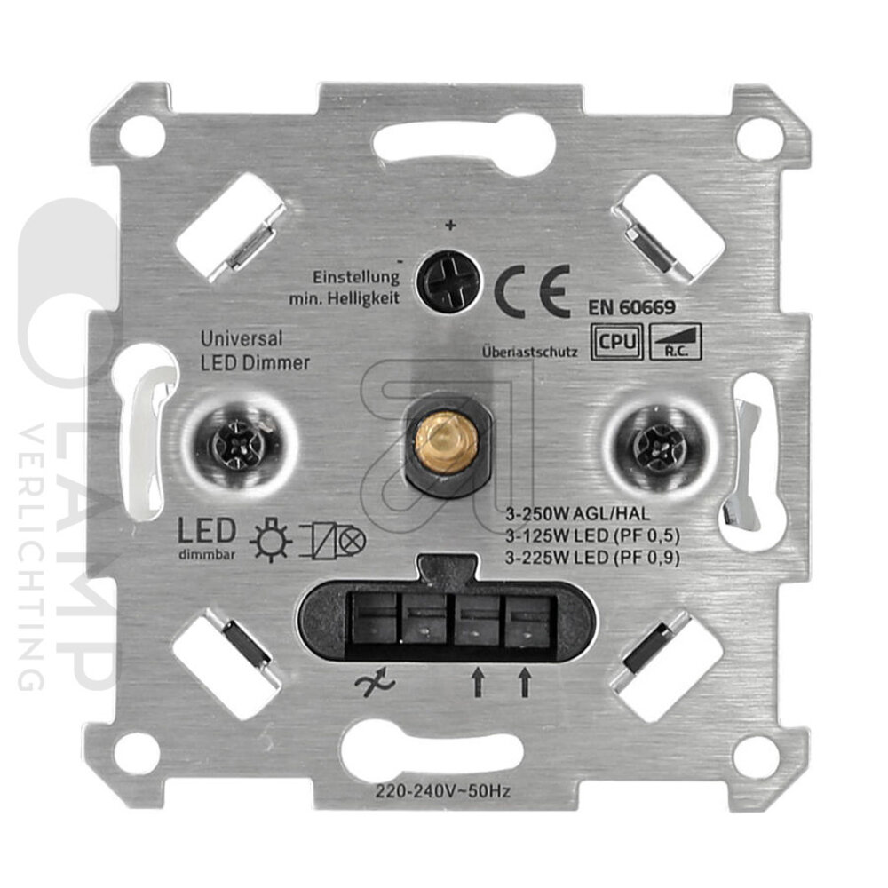 LED Dimmer Universeel 230V 3-225W LED Dimmer Universeel 230V 3-225W