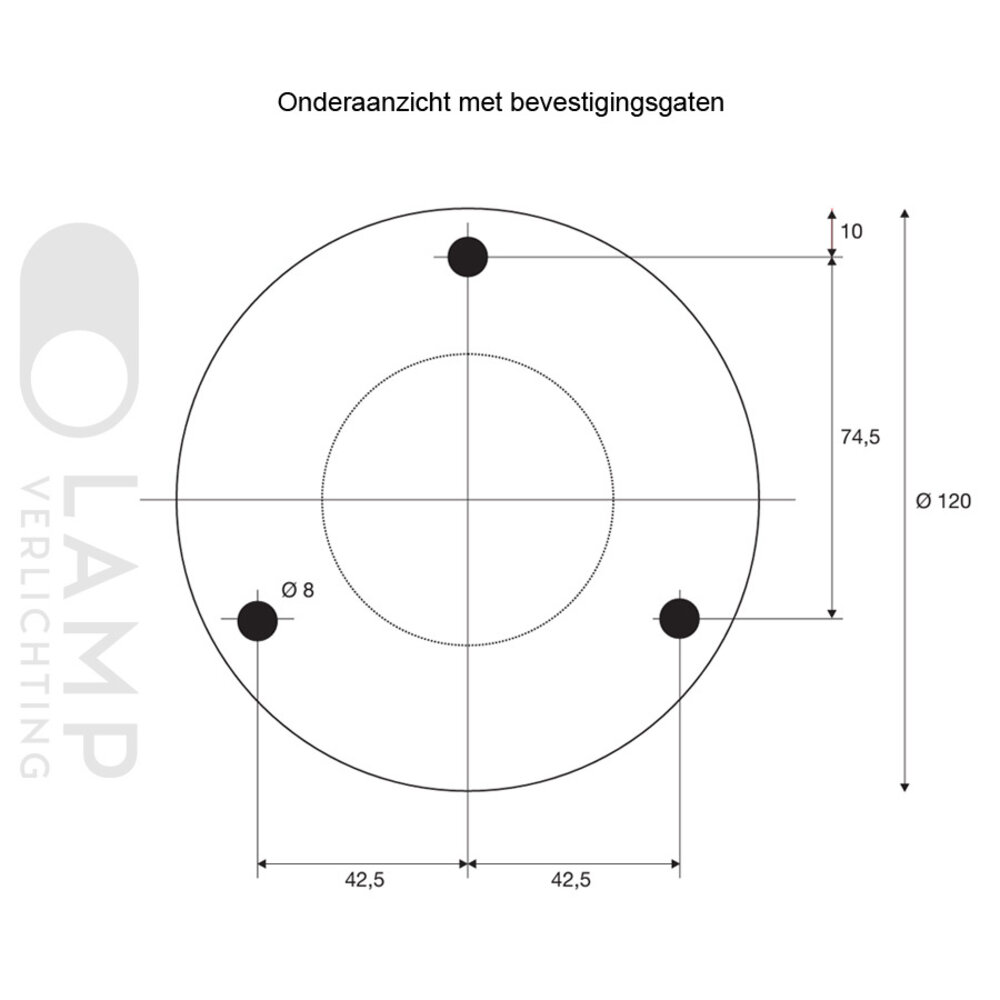 Buitenspot GU10 op Paal Laag Buitenspot GU10 op Paal Laag