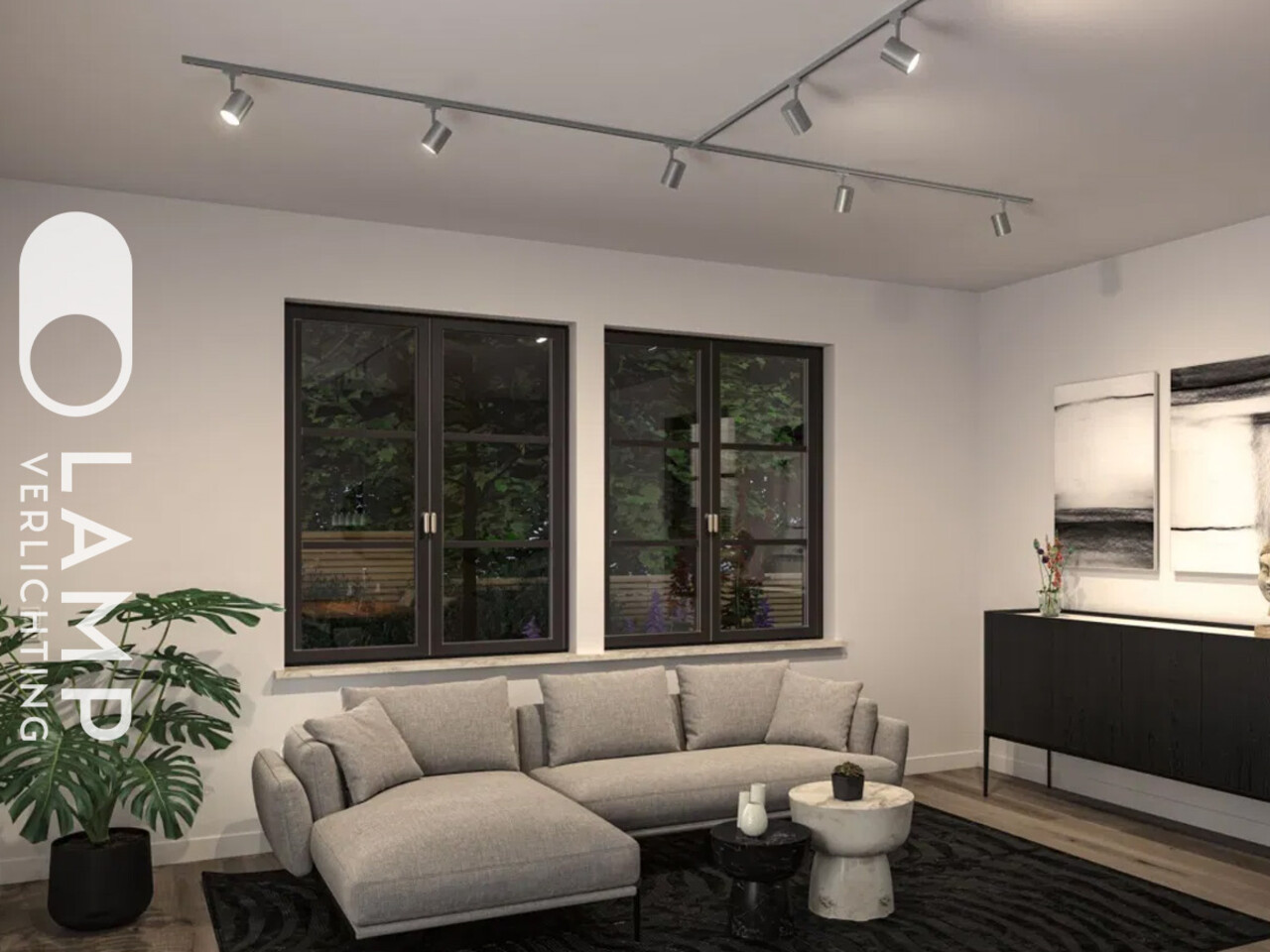 Lux Railspot GU10 Tube Lux Railspot GU10 Tube