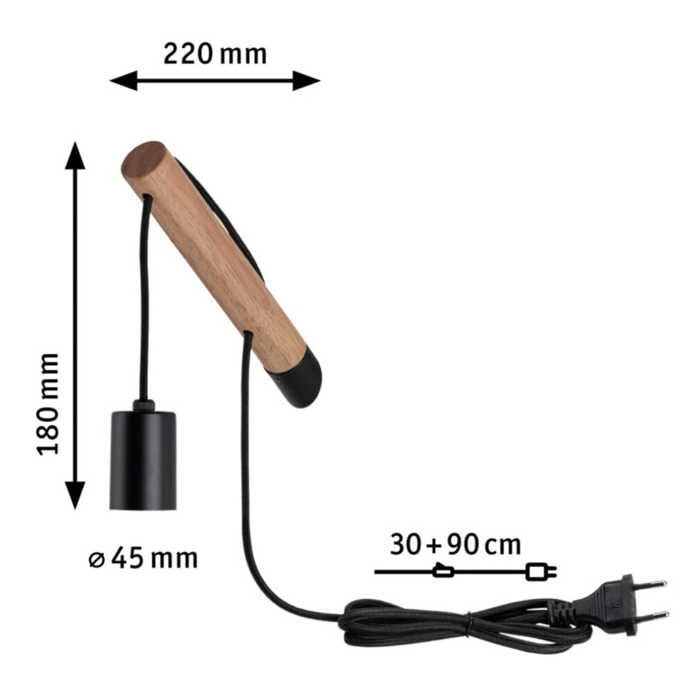 Wandlamp Snoer en Fitting Wandlamp Snoer en Fitting