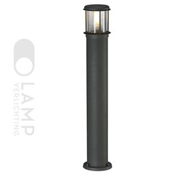 Staande Buitenlamp E27 Ribbelglas Staande Buitenlamp E27 Ribbelglas
