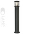 Staande Buitenlamp E27 Ribbelglas Staande Buitenlamp E27 Ribbelglas
