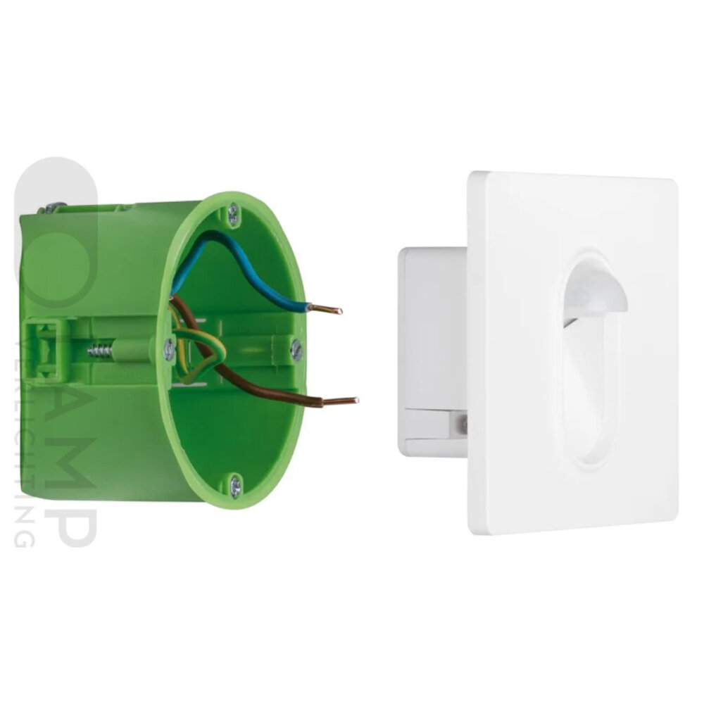 Trapspot Inbouw Vierkant met Bewegingssensor Trapspot Inbouw Vierkant met Bewegingssensor