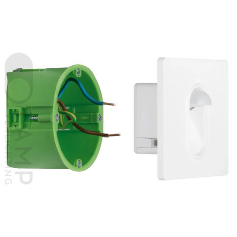 Trapspot Inbouw Vierkant met Bewegingssensor Trapspot Inbouw Vierkant met Bewegingssensor