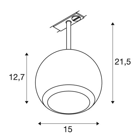 Railspot Bol Groot 1-Fase Railspot Bol Groot 1-Fase