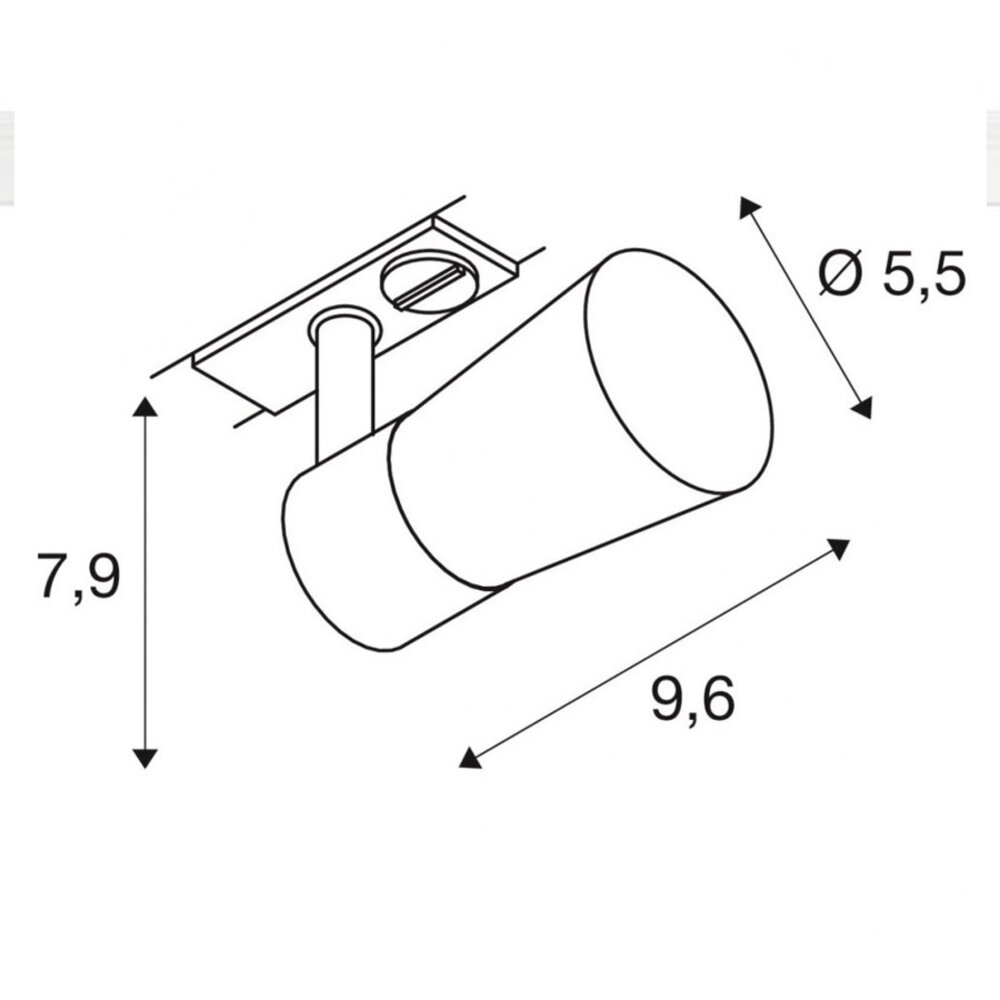 Railspot GU10 1-Fase C1 Railspot GU10 1-Fase C1