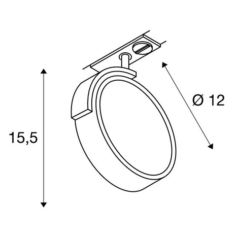 1-Fase Railspot Groot QPAR111 1-Fase Railspot Groot QPAR111