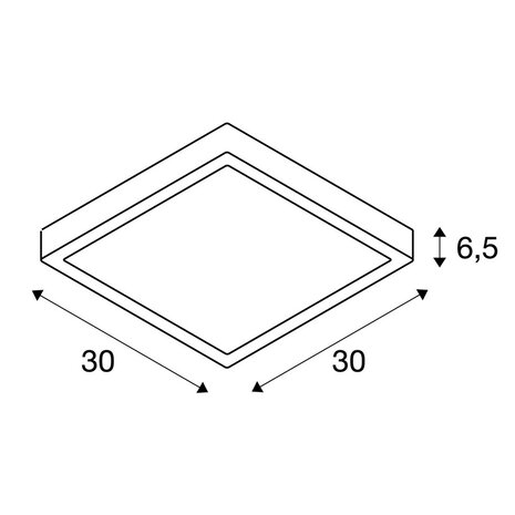 Buitenlamp Plafond Vierkant Plat Buitenlamp Plafond Vierkant Plat