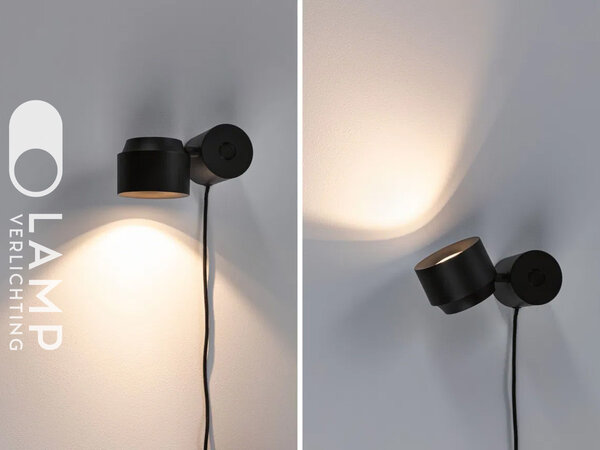 LED Vloerspot Zwart met 3-staps dimmer LED Vloerspot Zwart met 3-staps dimmer