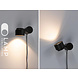LED Vloerspot Zwart met 3-staps dimmer LED Vloerspot Zwart met 3-staps dimmer
