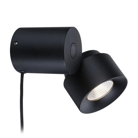 LED Vloerspot Zwart met 3-staps dimmer LED Vloerspot Zwart met 3-staps dimmer