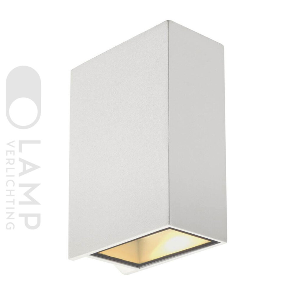 Gevelspot Hoekig Up Down IP44 Led 8W Gevelspot Hoekig Up Down IP44 Led 8W