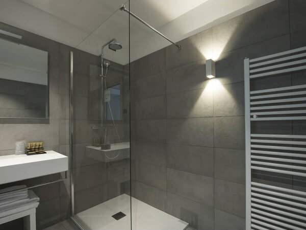 Gevelspot Hoekig Up Down IP44 Led 8W Gevelspot Hoekig Up Down IP44 Led 8W