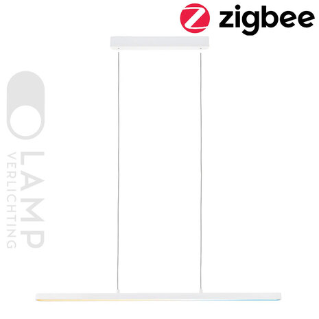 LED Hanglamp Bureau 100 cm Smart - Instelbaar wit LED Hanglamp Bureau 100 cm Smart - Instelbaar wit
