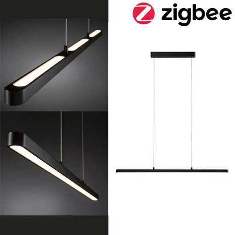 LED Hanglamp Bureau 100 cm Smart - Instelbaar wit LED Hanglamp Bureau 100 cm Smart - Instelbaar wit