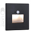 Wand inbouwspot Vierkant met Bewegingssensor Wand inbouwspot Vierkant met Bewegingssensor
