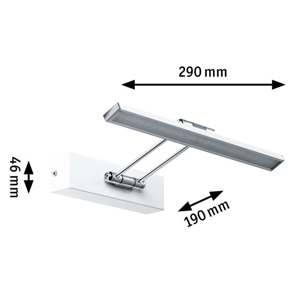 Schilderijverlichting 29 cm LED 2700K Schilderijverlichting 29 cm LED 2700K