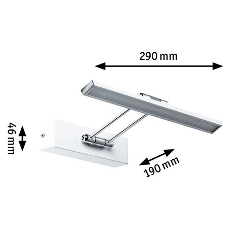 Schilderijverlichting 29 cm LED 2700K Schilderijverlichting 29 cm LED 2700K