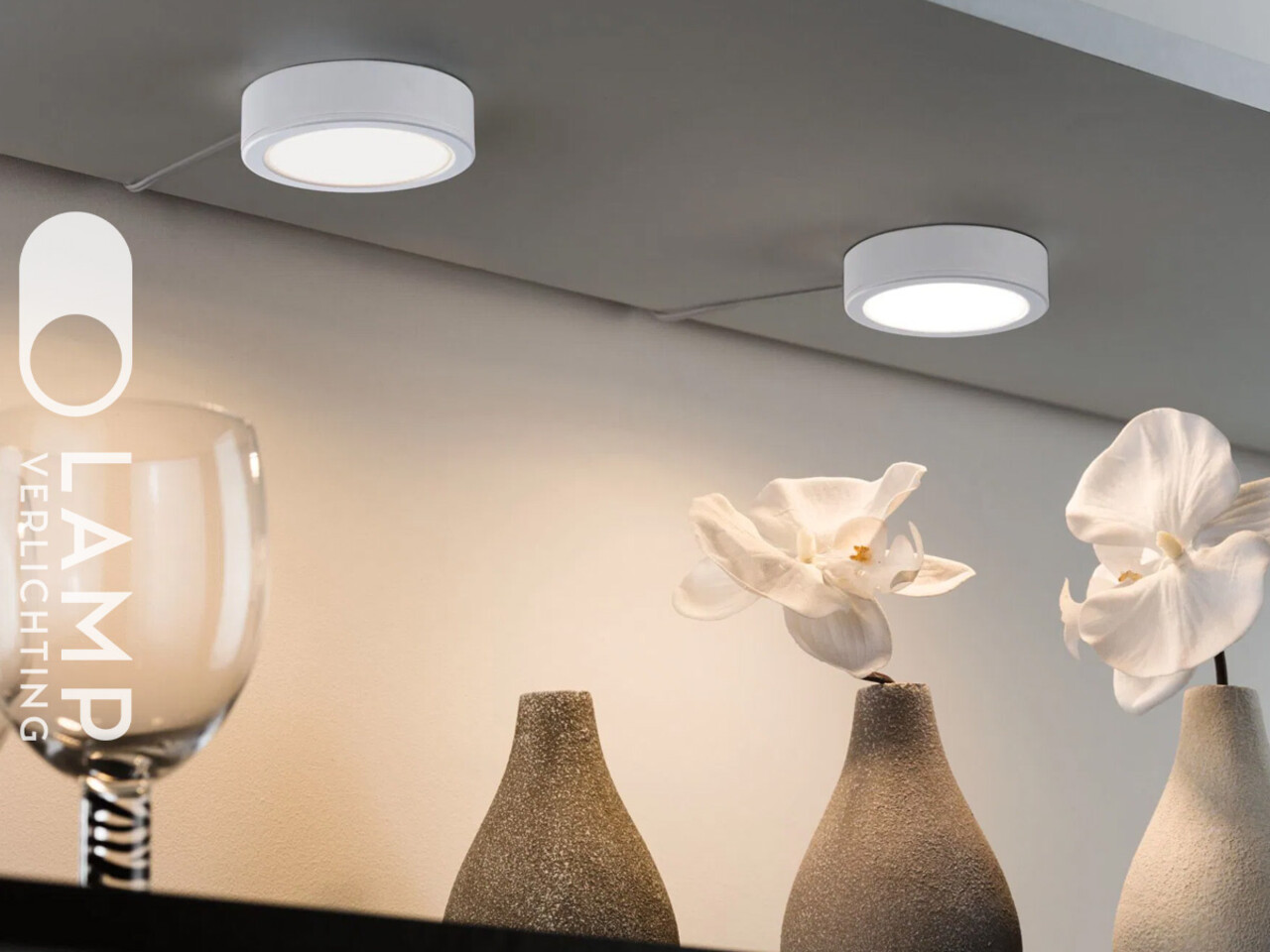 Meubelspots inbouw opbouw LED 230V Meubelspots inbouw opbouw LED 230V