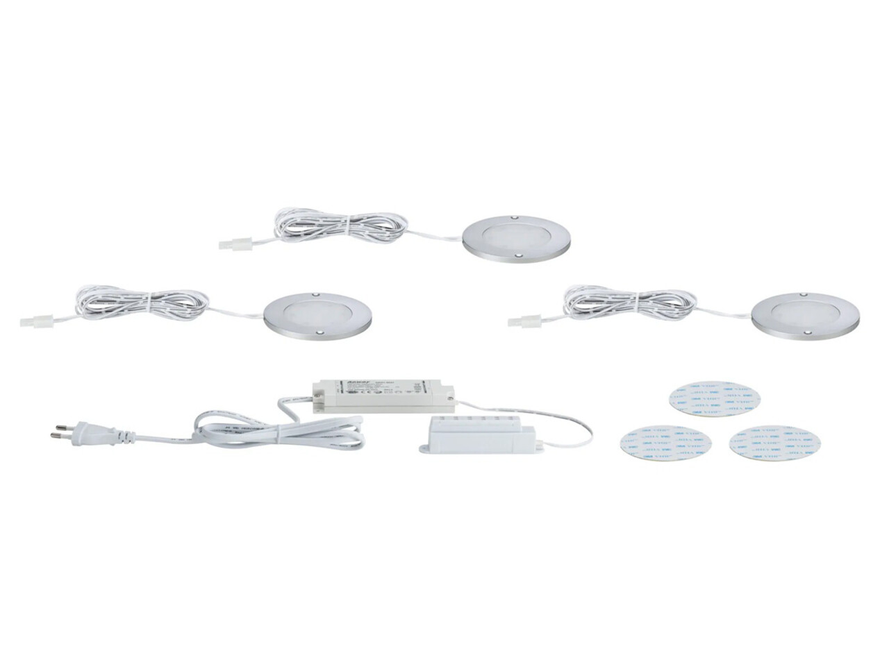 Platte LED Opbouw Spots Rond 3x4W